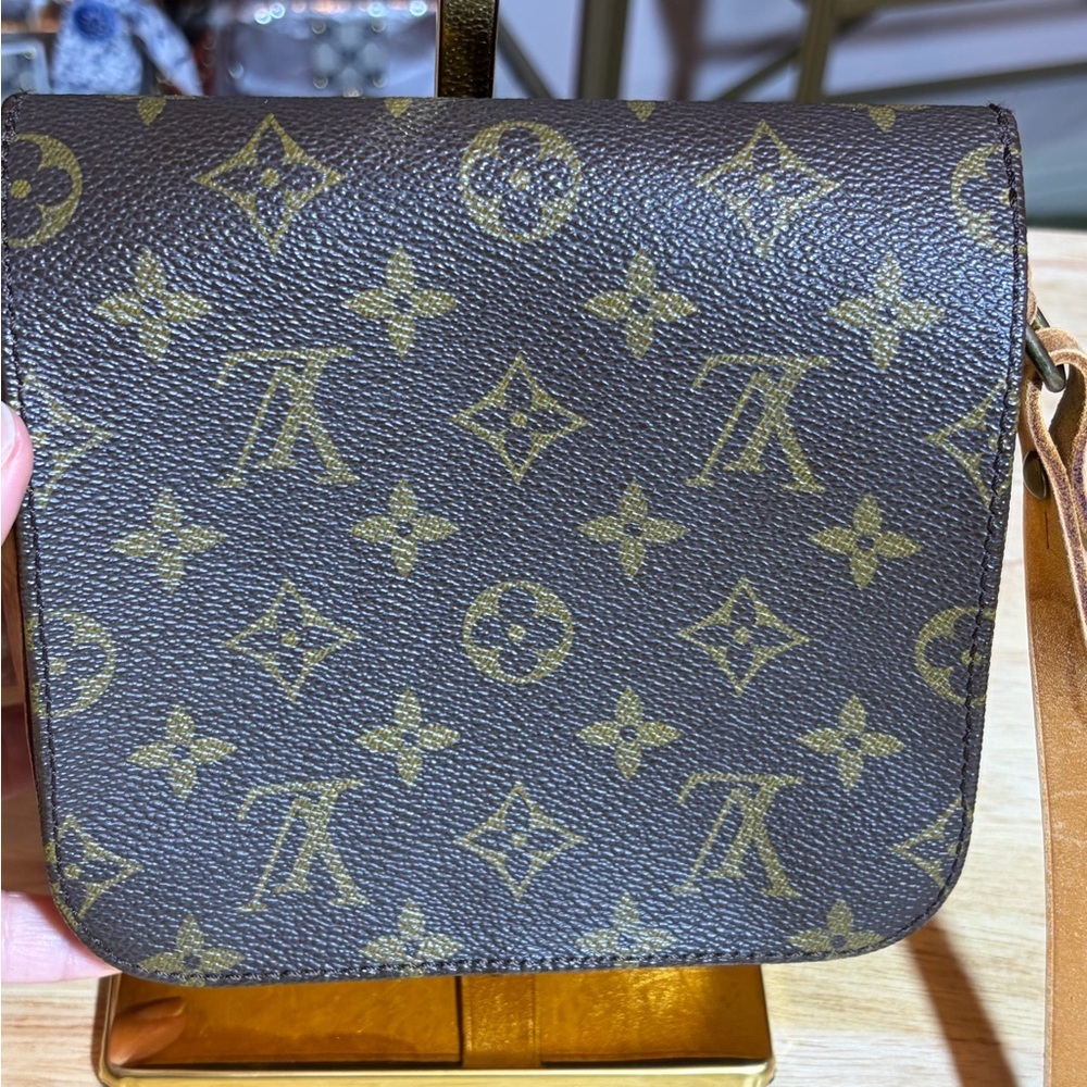 Louis Vuitton Monogram Tan Crossbody Bag - Picture 6 of 9